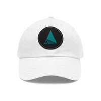Cheers Printed Dad Hat with Leather Patch