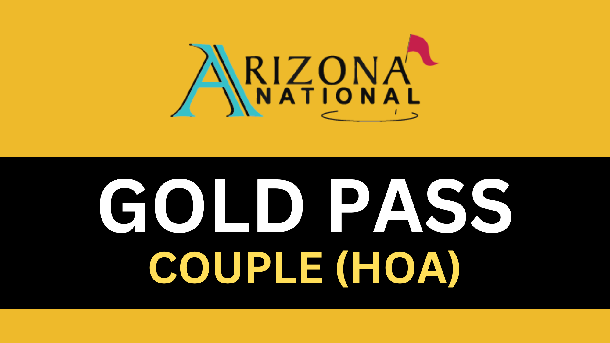 2023-2024 Annual Couple GOLD PASS (HOA)