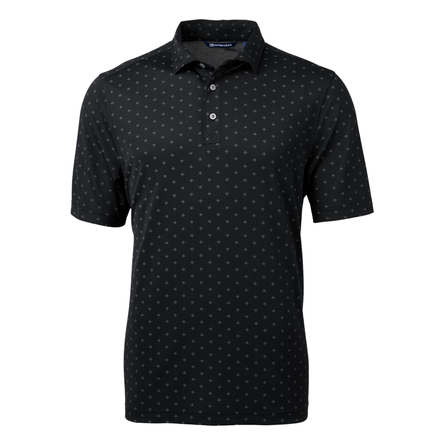 Eco Pique Tile Print Polo