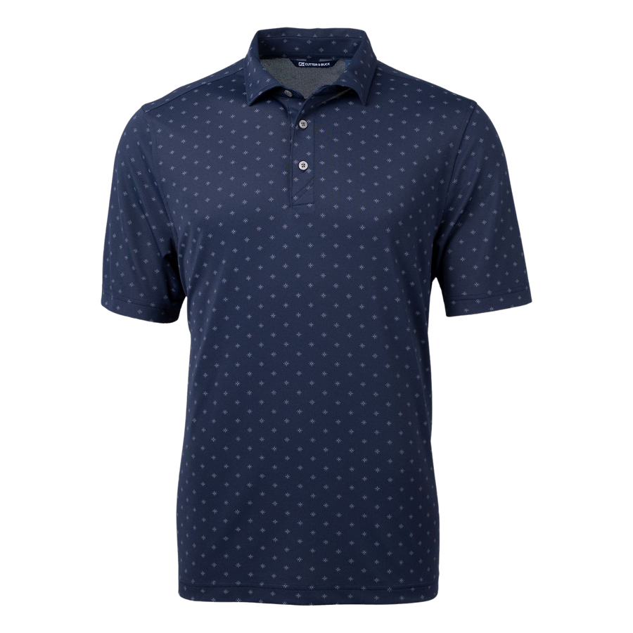 Eco Pique Tile Print Polo