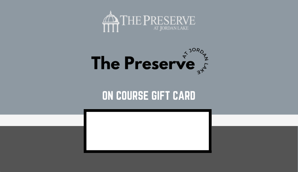 The Preserve Golf Club On Course Gift Card
